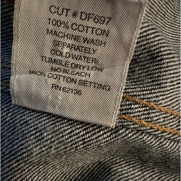 Guess denim jacket men's size 3XL - Picture 10 of 10